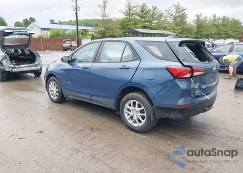 2024 Chevrolet Equinox Fwd Ls from USA, damaged, VIN 3GNAXHEG1RL169794